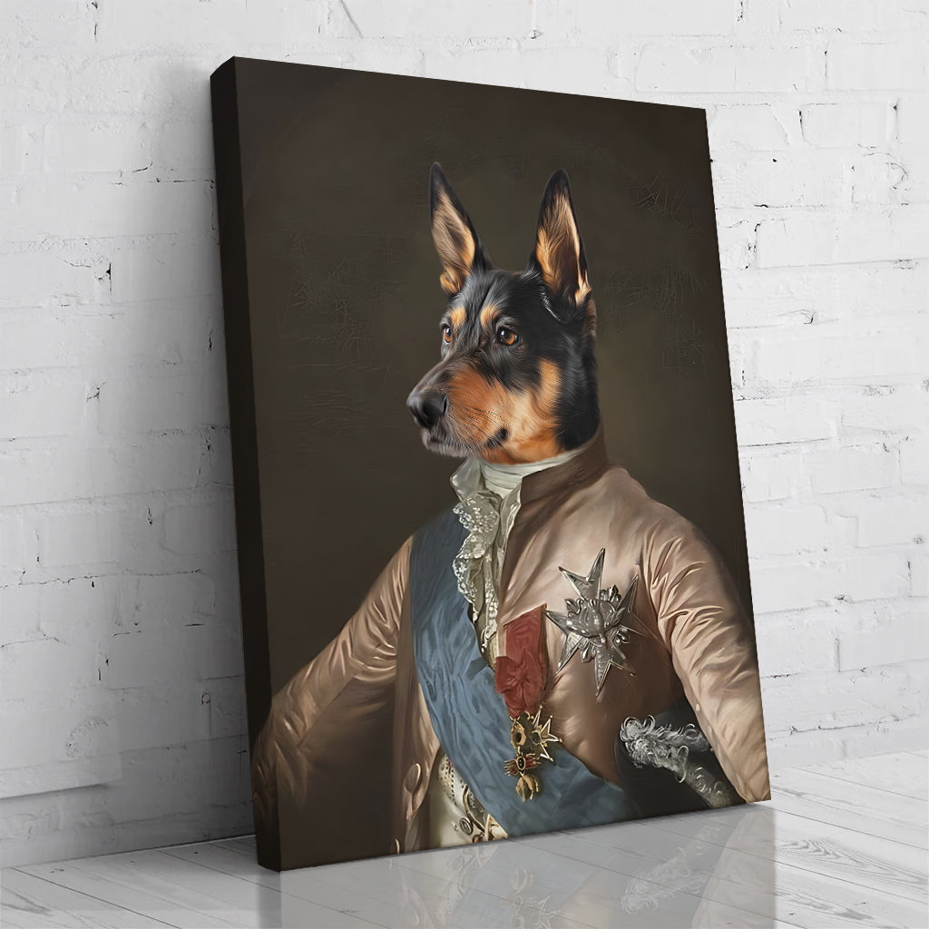 Imperial Impression Illustration - Personalized Pet Portrait