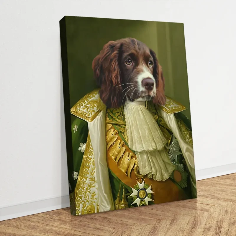 Aristocratic Valor Pet Portrait - Sketch Me Cartoon