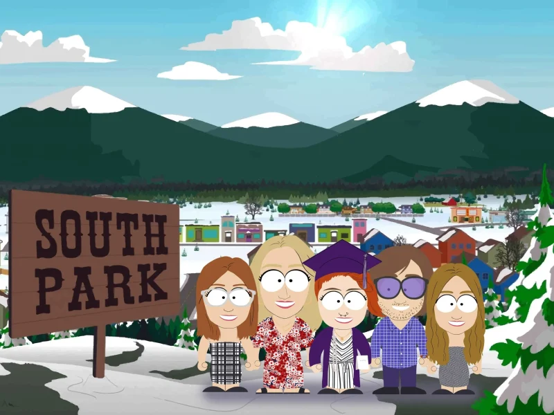 South Park Custom Portrait - Sketch Me Cartoon