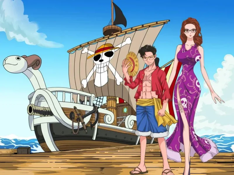 One Piece Custom Portraits - Sketch Me Cartoon