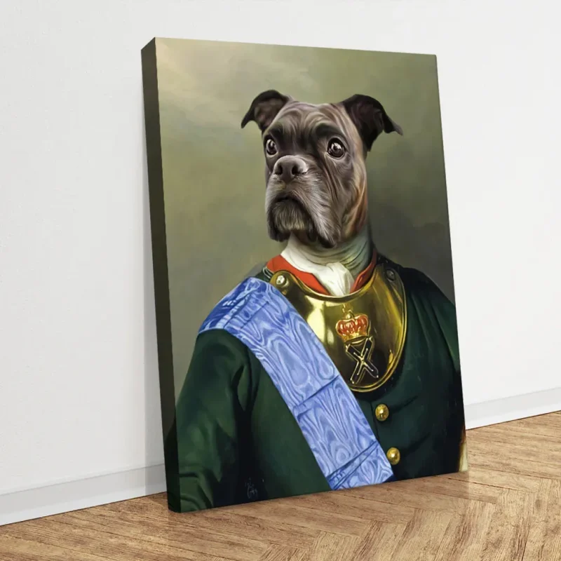 Aristocratic Pet Portraits: Majestic Art for Beloved Pet - Sketch Me Cartoon