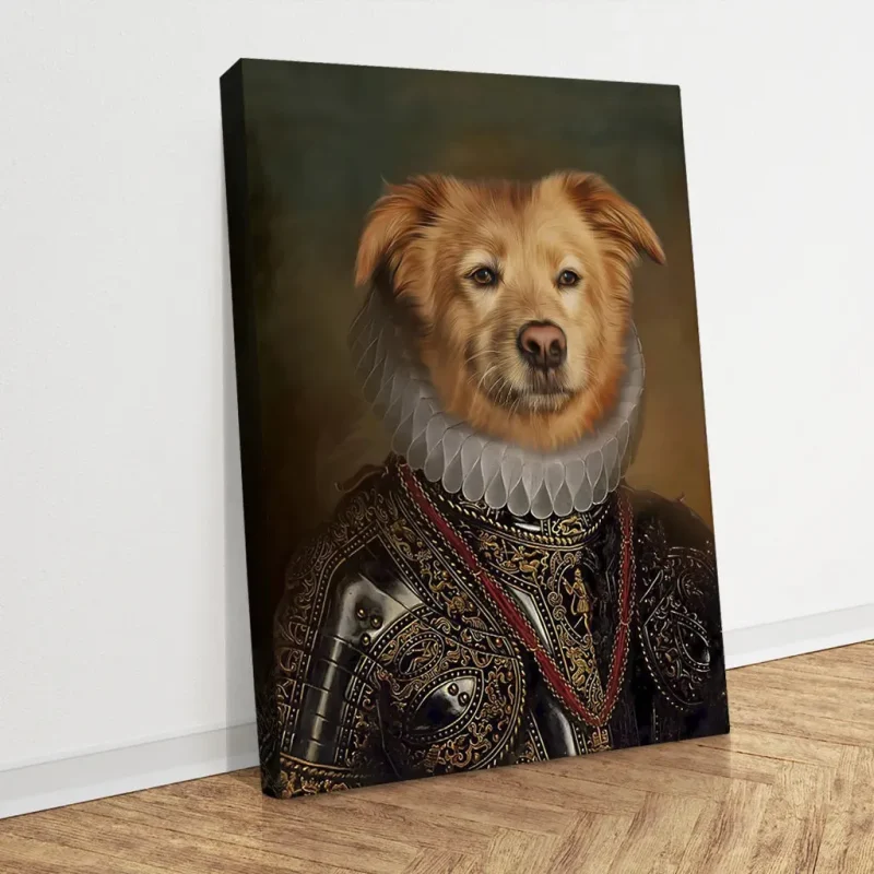 Majestic Sovereign Pet Portrait - Sketch Me Cartoon
