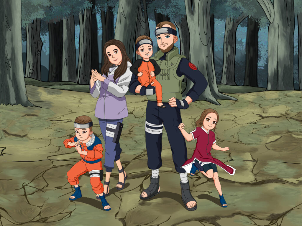 Why Custom Anime Art Is a Great Gift Idea for Anime Lovers - Sketch Me Cartoon